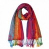 Tuscom Lady Women Double Sided Elephant Scarf Wrap Shawl (180x70CM) - Red - CV12O1EA2FW