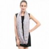 Lina Lily Metallic Feather Infinity in Fashion Scarves