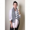 Anika Dali Floral Stripe Infinity in Fashion Scarves