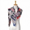 Lo Shokim Womens Letter Print Scarf Oblong Shawl With Fringe - B02 - CR18639WR8O