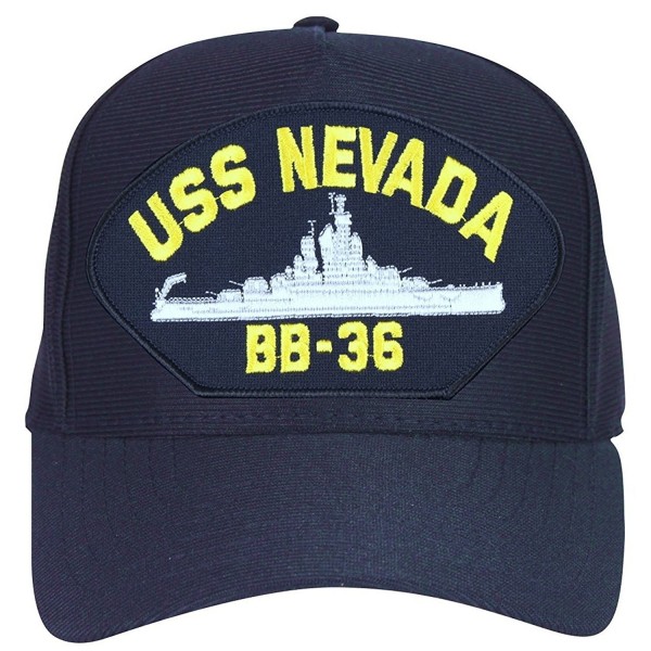 Armed Forces Depot USS Nevada BB-36 Baseball Cap. Navy Blue. Made In USA - C412N3Z5HL7