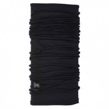 BUFF Lightweight Merino Wool Multifunctional Headwear - Black - C21146O10DT