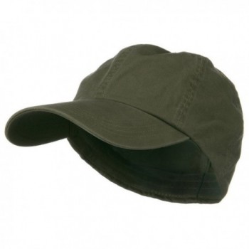 Cotton Twill Big Size Fitted Cap - Olive (For Big Head) - CO1173OY2B1