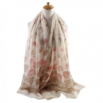 GERINLY Spring Scarves Two tone KhakiPink