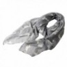 ctshow Dachshund Print Voile Print Scarf Fashionable Women Scarves shawl - Gray - CP182KO4TQ7