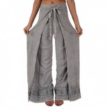 SNS Rayon Embroidered Aladdin Pant