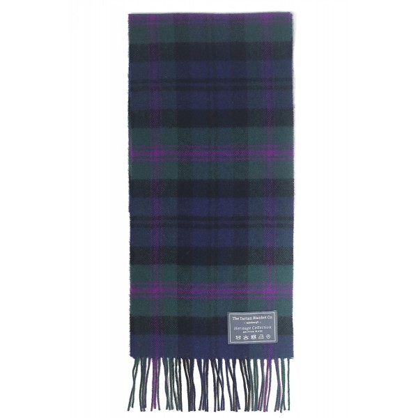 The Tartan Blanket Co. Scottish Lambswool Scarf Baird Tartan - C712E2R9HAB