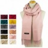 Choomon Women Cashmere Scarf Windproof With A Gift Box - Pink - C91858OD0RC
