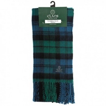 Clans Of Scotland Pure New Wool Scottish Tartan Scarf Campbell Clan Ancient (One Size) - CO123H4I99B