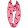 Hipster Handlebar Mustache Infinity Fuchsia in Fashion Scarves