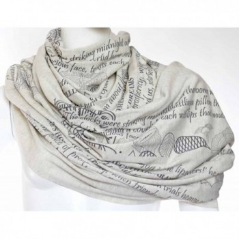 Mothers Tribute Scarf literary quotes