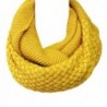 Wrapables Trendy Winter Infinity Mustard in Cold Weather Scarves & Wraps