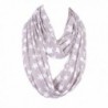 Contrast star infinity scarf - double layer scarf - Gray - CW185WU2WYU