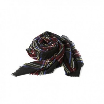 Spring Fever Checked Tartan Shawl in Fashion Scarves