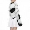 DEYYA Soccer Texture Print Lightweight in Cold Weather Scarves & Wraps