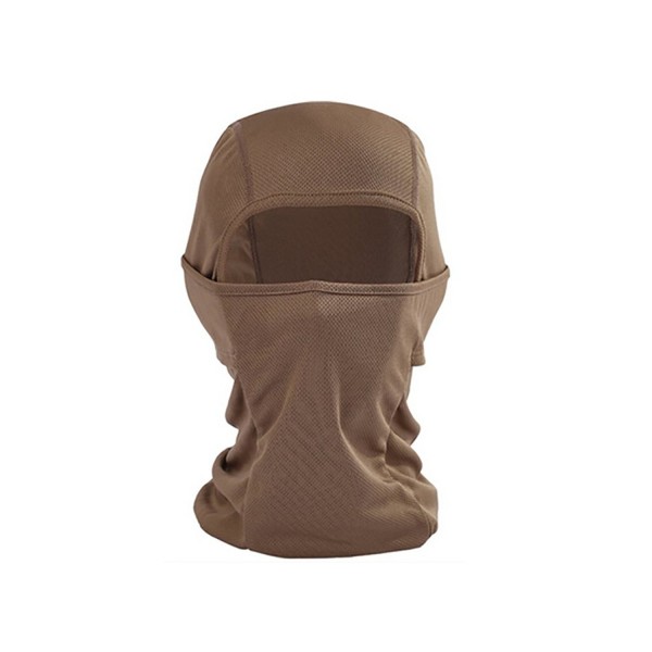 TopTie Breathable Unisex Face Mask Balaclava For Cycling Tactical Sport - Coffee - CY12FG7BUAV