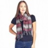 High Style 100% Lambswool wool Men and Women Scarfs (Various Colors and Designs) - Wine Grey - CO185HI3C3I