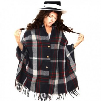 Scarfs Women Shawls Blanket Scarves - Navel Blue - CP189UED6CN