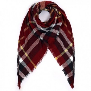 Blanket Triangle Scarves Tartan Gorgeous