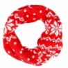 EUBUY Knitted Snowflake Scarves Toddler