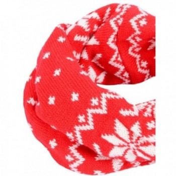 EUBUY Knitted Snowflake Scarves Toddler in Cold Weather Scarves & Wraps