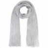 Lightweight Mesh Metallic Scarf - Silver - C2112FPGD97