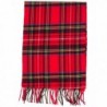 DRY77 Plaid Striped Fringe Winter