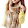 Spikerking Womens Fashion Lattice Winter in Cold Weather Scarves & Wraps