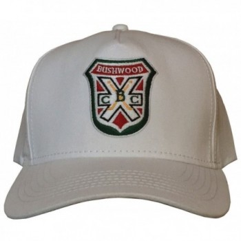 Bushwood WHITE Retro Snapback Golf Cap/Hat - CE111WVH8Q7