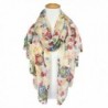 Herebuy Printed Lightweight Scarves Beige01