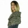 Solid Plush Shawl Satin Lining