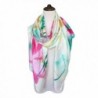 DOCILA Silk Like Shawl Lotus Evening