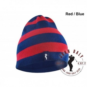 John Daly Reversible Striped Beanie in Men's Skullies & Beanies