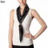 Multifunctional Fashionable Womens Scarves Neckerchief - Stripe Black - CQ17Y20RYOI