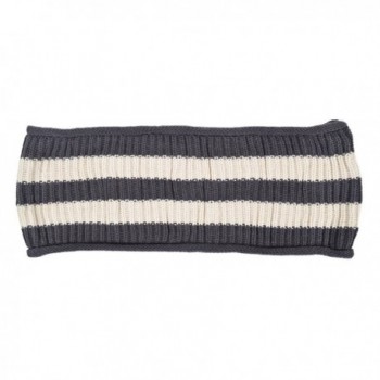 Premium Winter Striped Infinity Charcoal