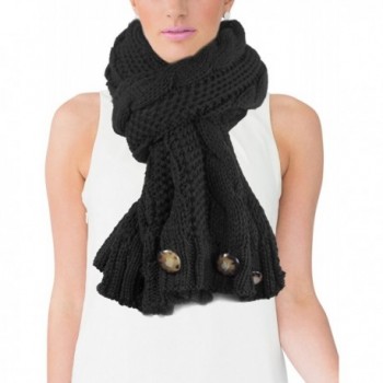 Dahlia Womens Cable Infinity Scarf