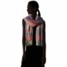 Fiorentina Womens Oversized Plaid Fringe in Fashion Scarves