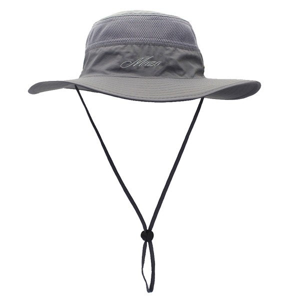 Nanji Camping Hat Outdoor Quick-Dry Hat Sun Hat Fishing Cap - Dark Grey - CZ186QH6IDG