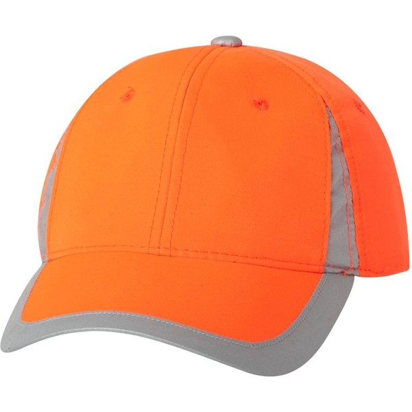 SAF100 - Safety V Crown Cap - Safety Orange - CH11CYPQ1OP