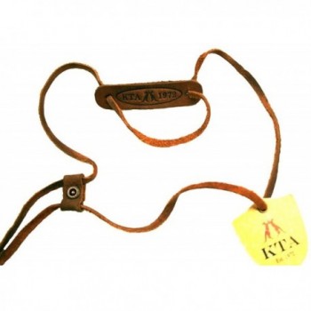 KakaduTraders Australia Kakadu Leather CHINSTRAP For Kakadu Leather Hats - Tobacco - CM125XOLHSN