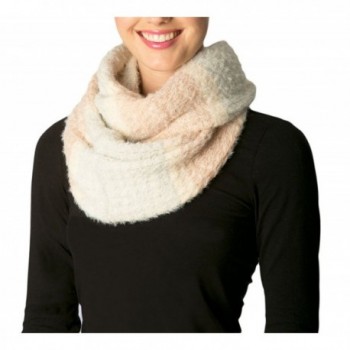 Apparelism Women's Premium Winter Super Soft Fuzzy Knitted Infinity Loop Neck Scarf. - Mint - CD186IRLGLW