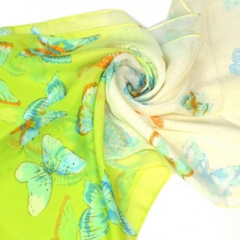 DZT1968%C2%AESpring Printed Butterfly Chiffon Pashmina in Fashion Scarves