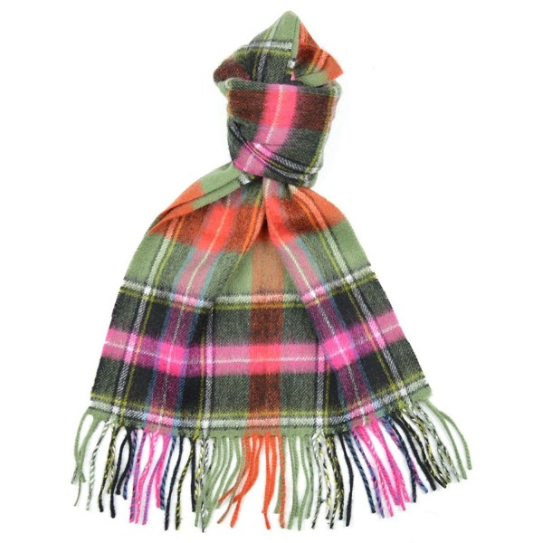 Lambswool Scottish Clan Scarf Bruce Of Kinnaird Ancient Tartan - CL118SCEPB9