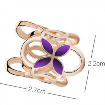 Fashion Four leaf Clover Buckle Brooch