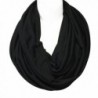 Wrapables Jersey Infinity Scarf Black in Fashion Scarves