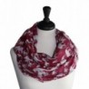 KnitPopShop Elephant Infinity Circle Scarf for Women - Pink - CW12NTEXI88