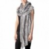Outcrews Women's Hand Made Delicate Glitter Flower Dressy Evening Party Wraps & Shawls - Grey/Silver - CU1884G3NU8