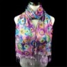 Women Scarves Tassel Clearance Purple in Fashion Scarves