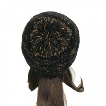 Wrapables Warm Confetti Beanie Black