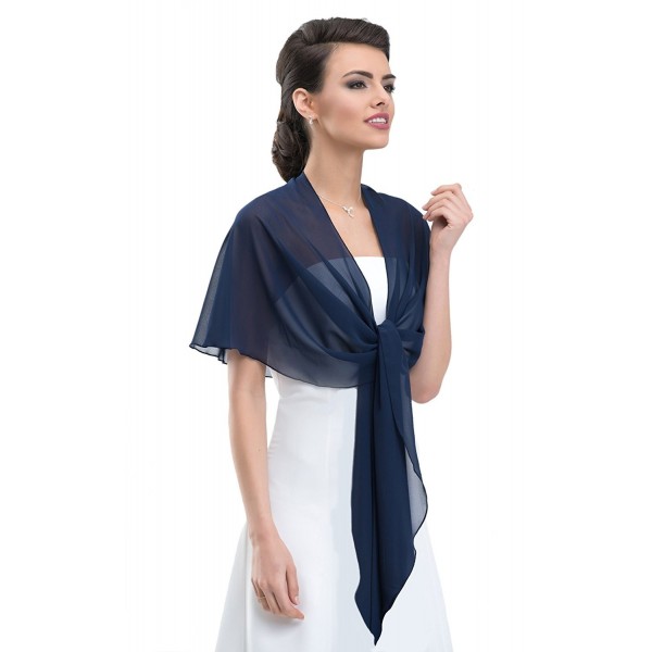 navy stole wrap